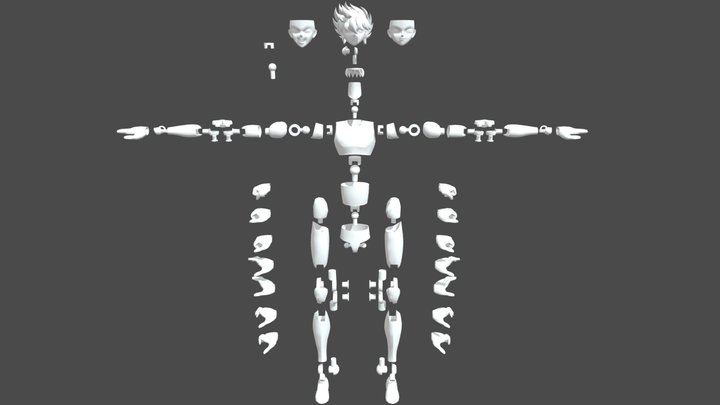 Modelo Seiya 3D Model