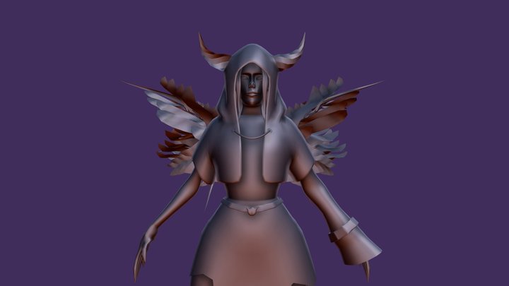 Condemned Witch 3D Model