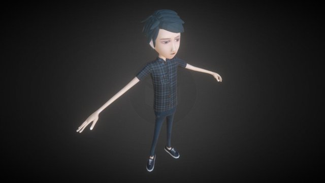 Daw "Cartoon Character" 3D Model