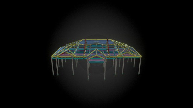 Steel Strcututes 2 3D Model