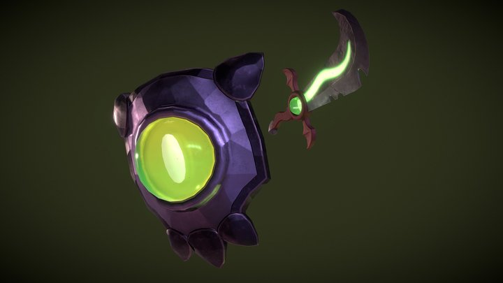 Evil Equipment Set 3D Model