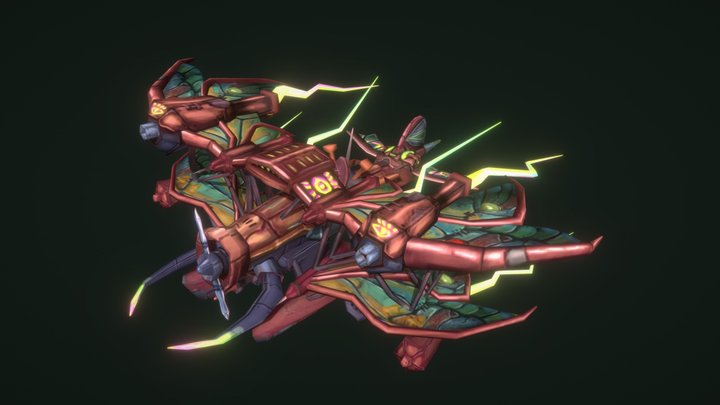 DAE GAF (JinxWinx) - "Zeri's Thundermoth" 3D Model