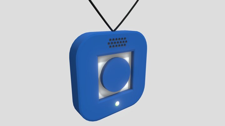 NTNU Mic-device Necklace 3D Model