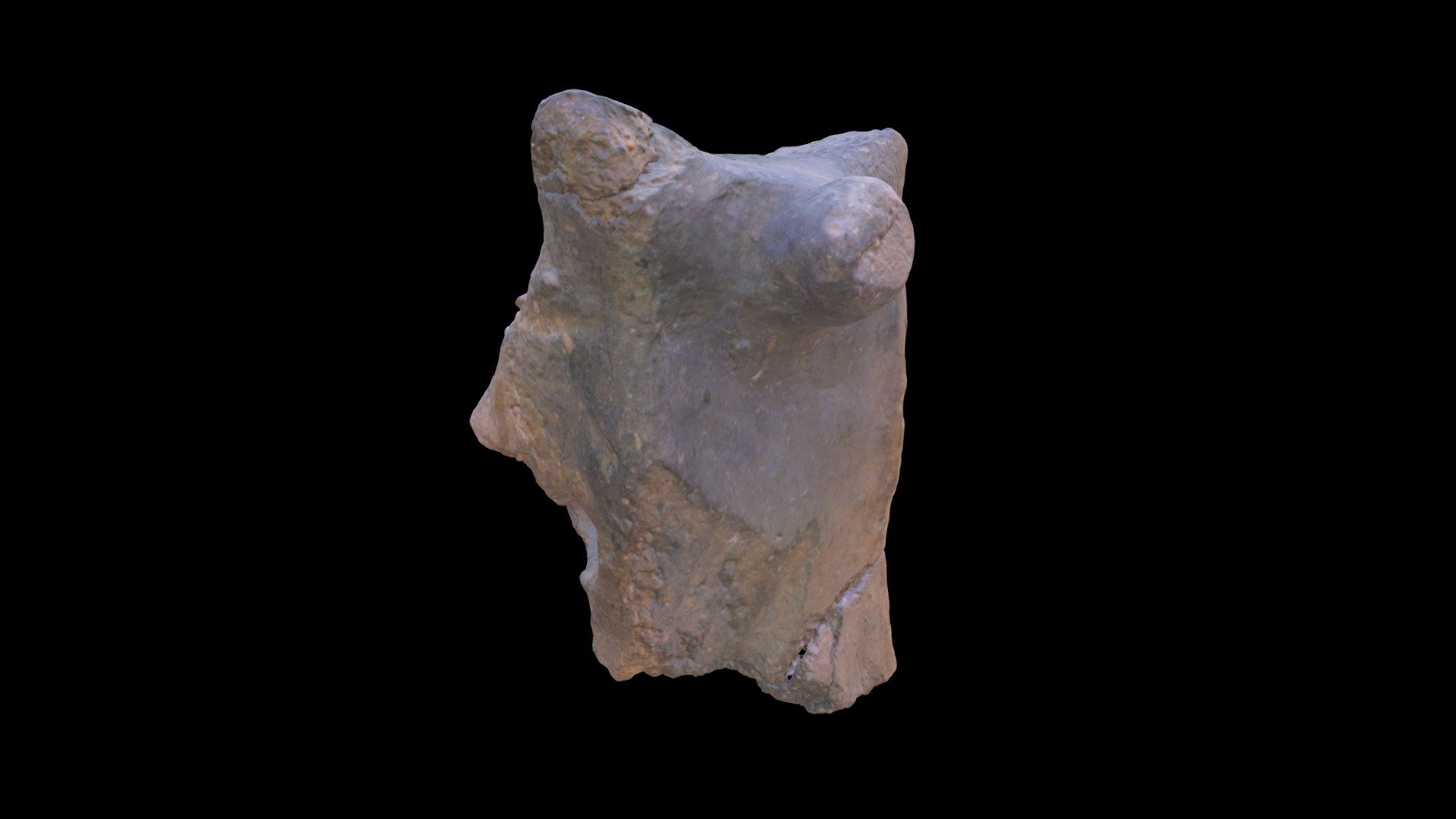 Roman firedog in terracotta (RAMS00566)