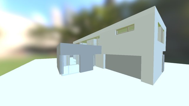 Dom jednorodzinny 3D Model