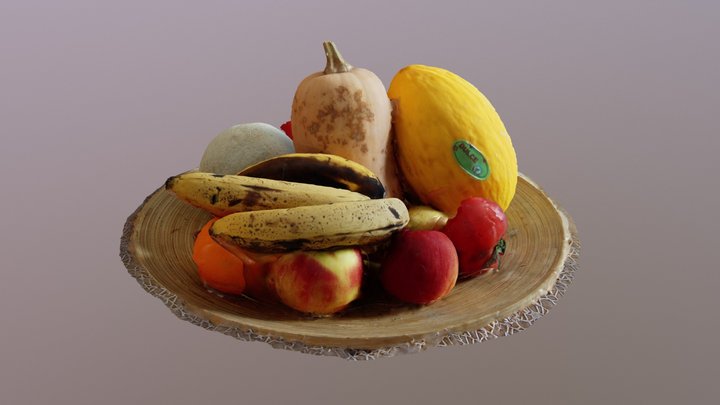 fruitbowl test, poor lighting 3D Model