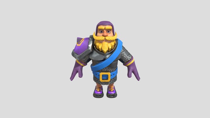 Knight Guardian 3D Model
