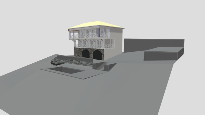 Piscine 3D Model