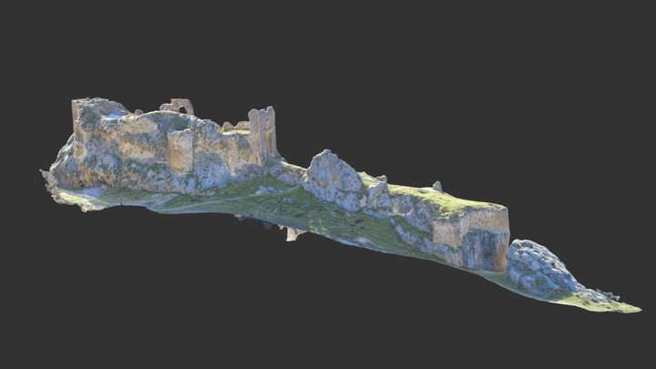 Castillo Nuevo de Bedmar, Jaén 3D Model