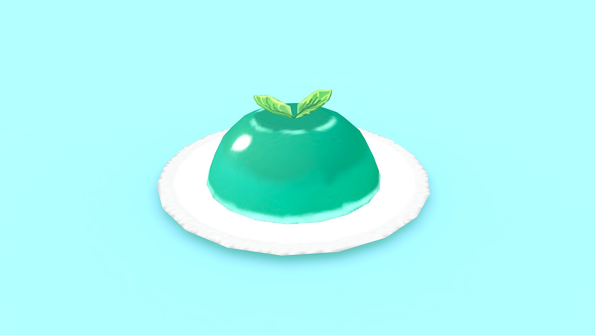 Mint Jelly from Genshin Impact Download Free 3D model by Citrus