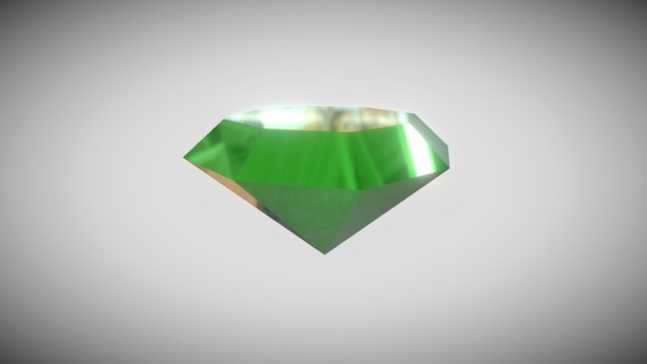 Chaos Emerald - Sonic The Hedgehog 3D Model