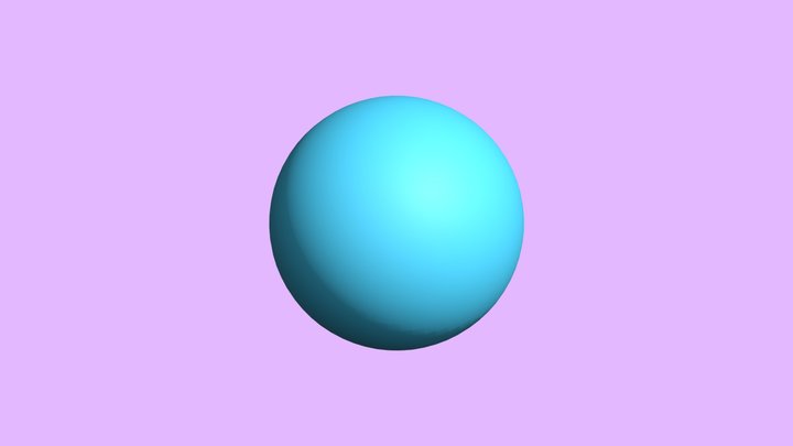 Democritus' atomic model 3D Model
