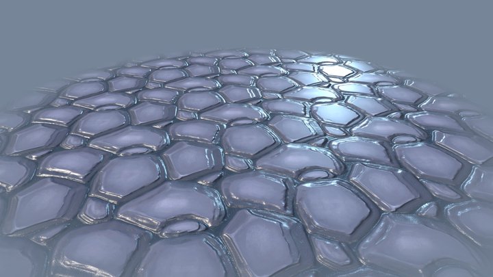 05 - Piso Tile 3D Model