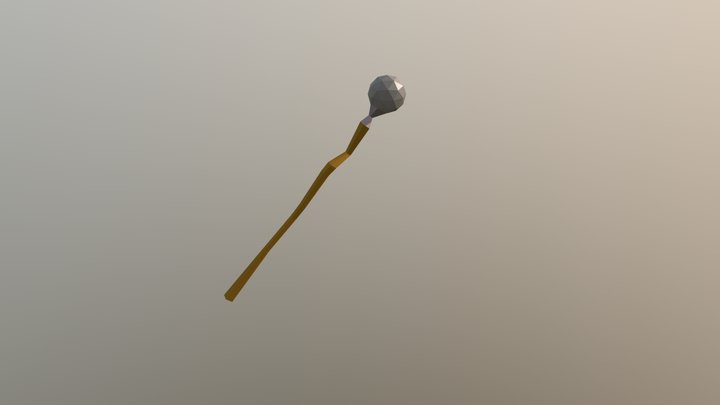 Osrs Magic Staff  1 3D Model