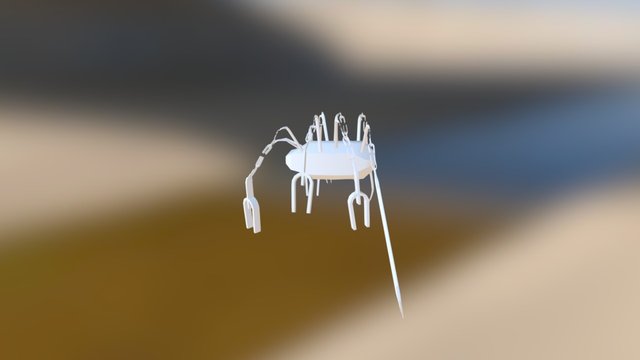 Magnet Crawler 3D Model