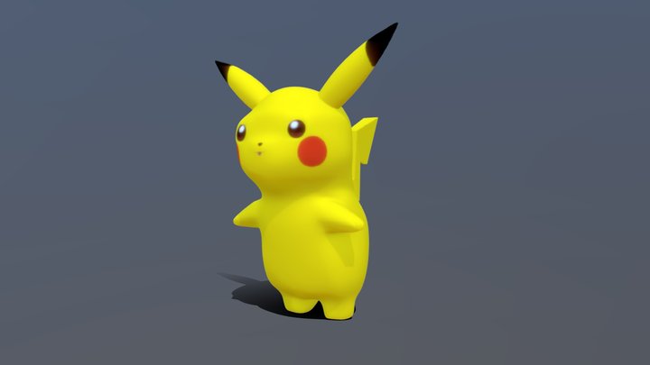 Pikachu 3D Model