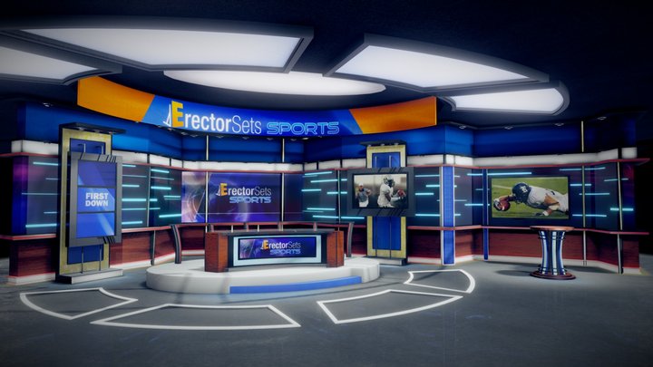 Lightcraft Technology Virtual Set Demo 1 3D Model