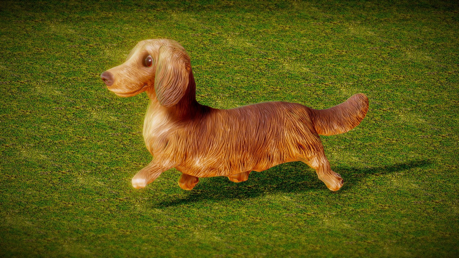 Animated Dog Walking Loop (FREE) - Download Free 3D model by Alryts ...