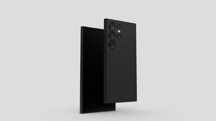 Samsung S23 Ultra 3D Model