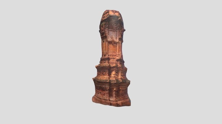 Candi Jabung Bukti Kejayaan Budha Majapahit 3D Model