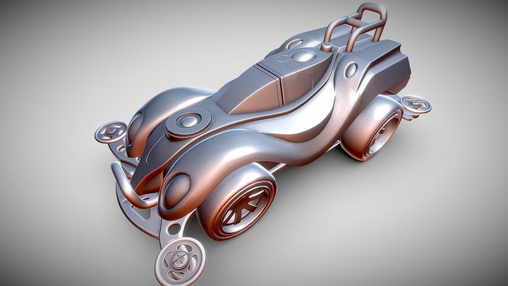 Scan 2 Go Cars "Futaba" 3D Model