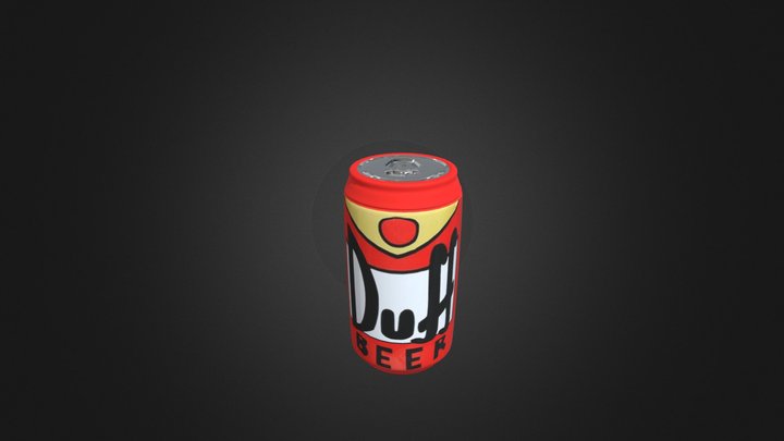 Daff Beer 3D Model
