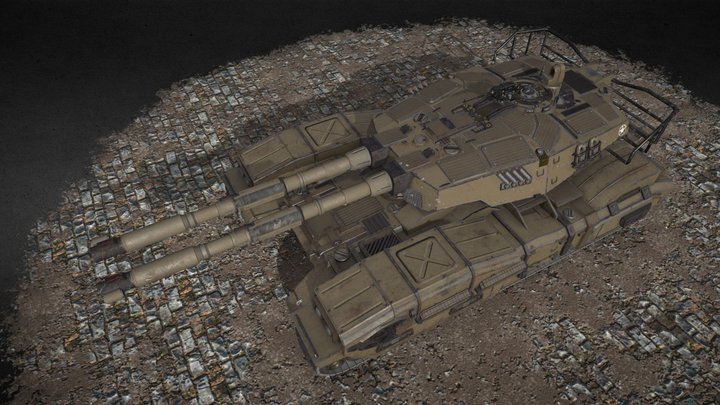 Type 61 Tank "Doubledecker" 3D Model