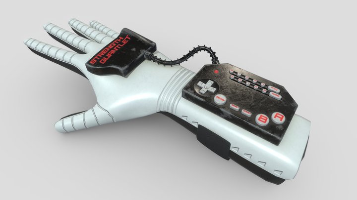 Strength Gauntlet ( Power Glove ) 3D Model