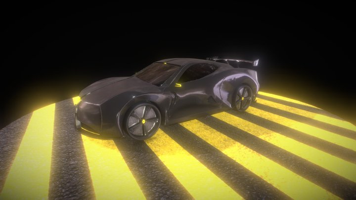 Renault Mark II GT 3D Model