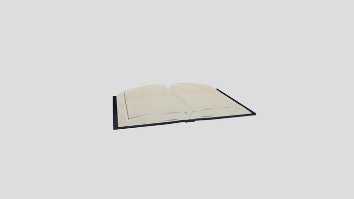 book 3D Model
