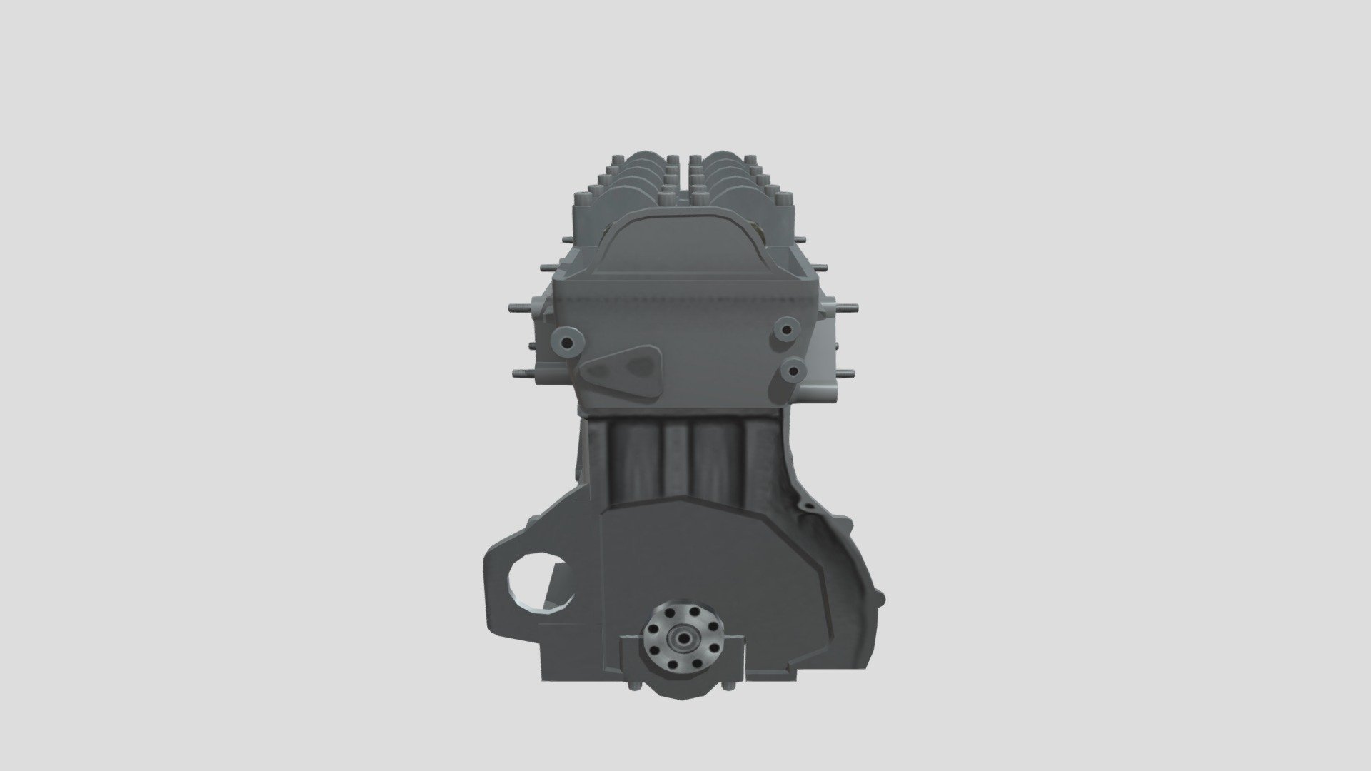 Block Head Rotating Assembly ediited 3 - 3D model by stevevchaves ...