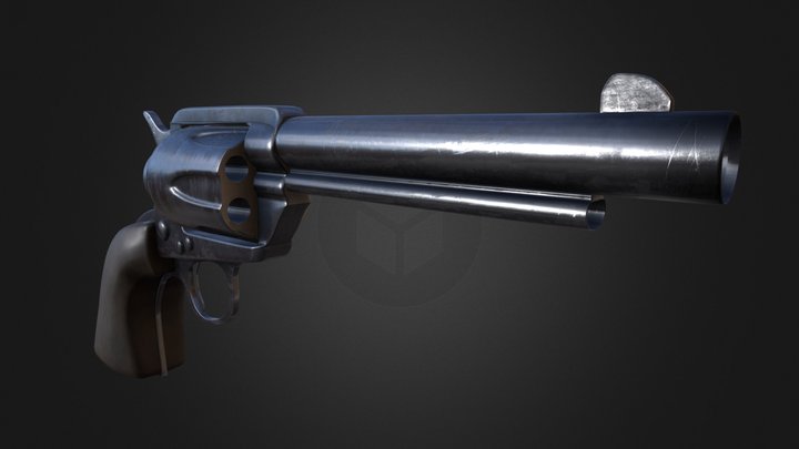 Western Colt 3D Model
