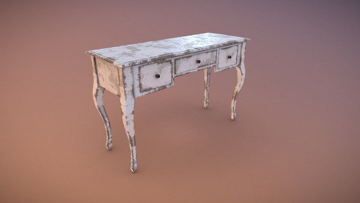 Realistic Dressing Table - Heros model 3D Model