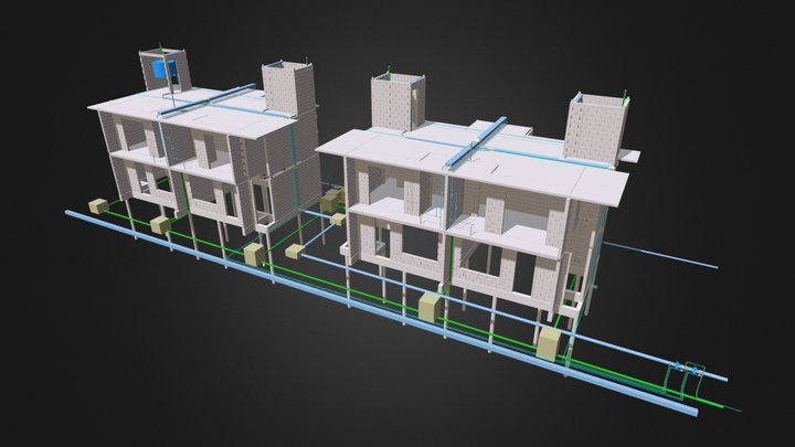 Residencial C. | Salto - SP 3D Model
