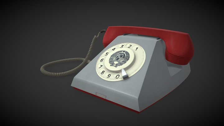 Phone VEF TA 68 3D Model