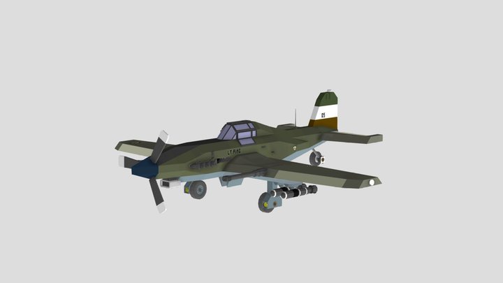 Vuurpylvogel PF.3.BX1 3D Model