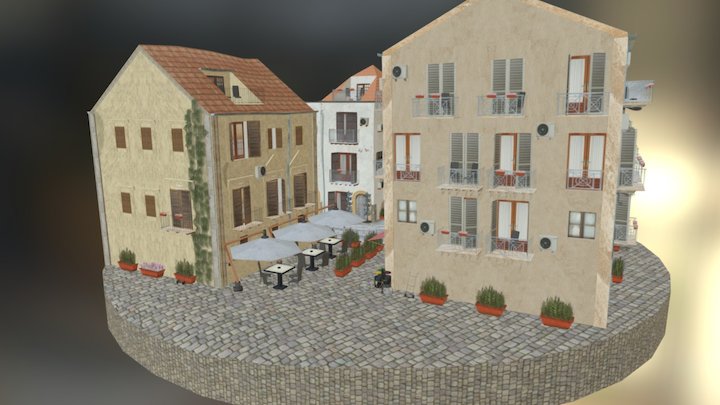 cityscene final 3D Model