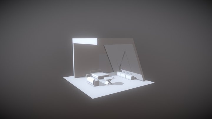 Interior Desafio Básico 1 3D Model