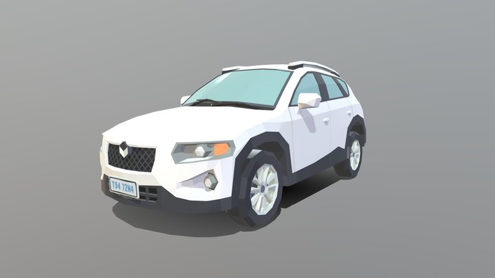 City Suv (from synty) – Modello 3D gratuito STL