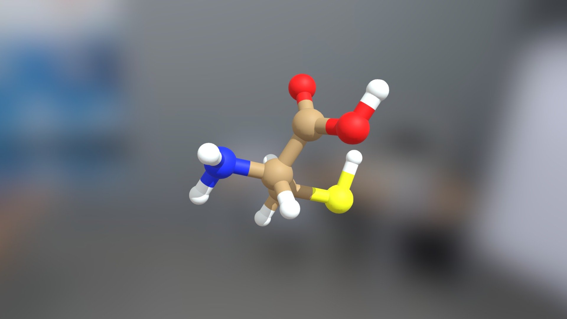 Cisteína Download Free 3D model by sandrotuerlinckx [c84abdd] Sketchfab