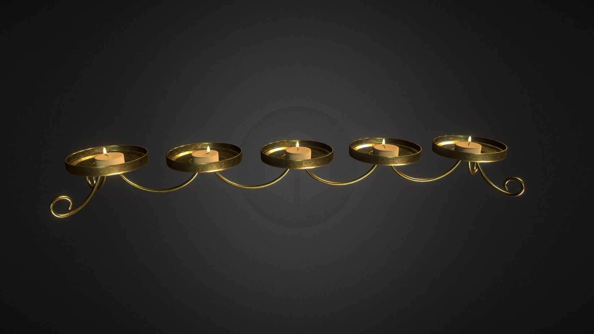 Antique candlestick