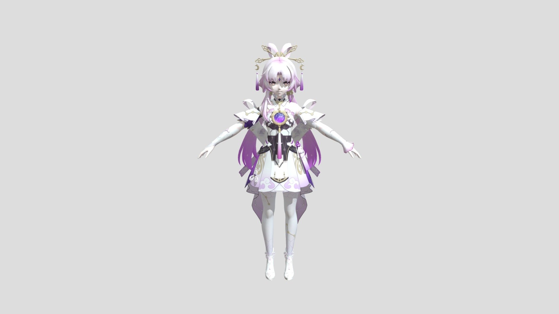 Fu Xuan Star rail - Download Free 3D model by ilyakardailskiy [c84bc0c ...