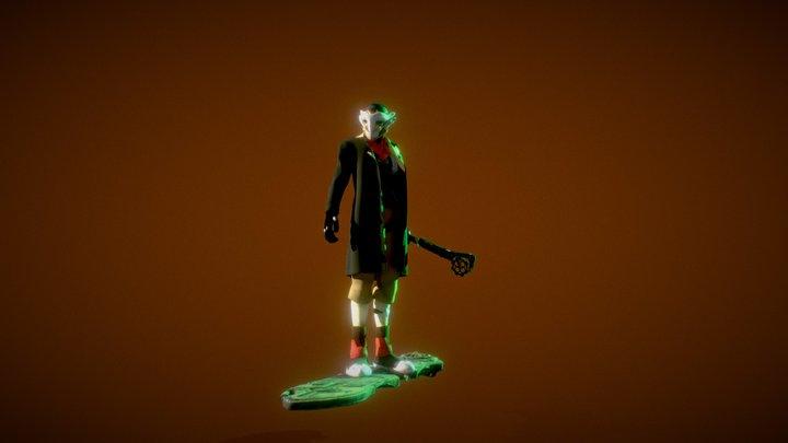 Ekko From Arcane series Rigged