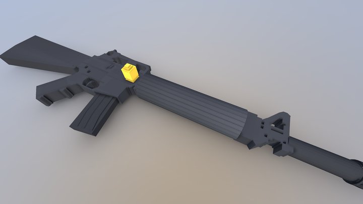 M4a1 3D Model