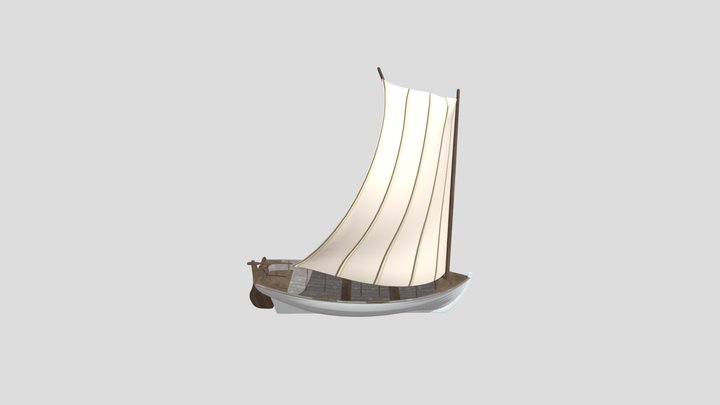 Newport Shore Boat 3D Model