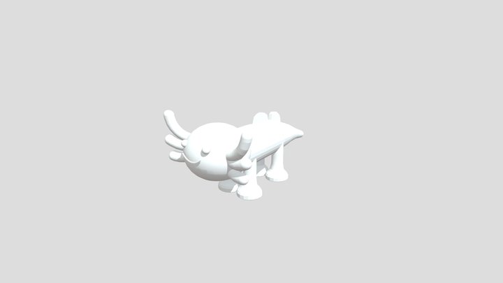 Axolotl Model 3D Model