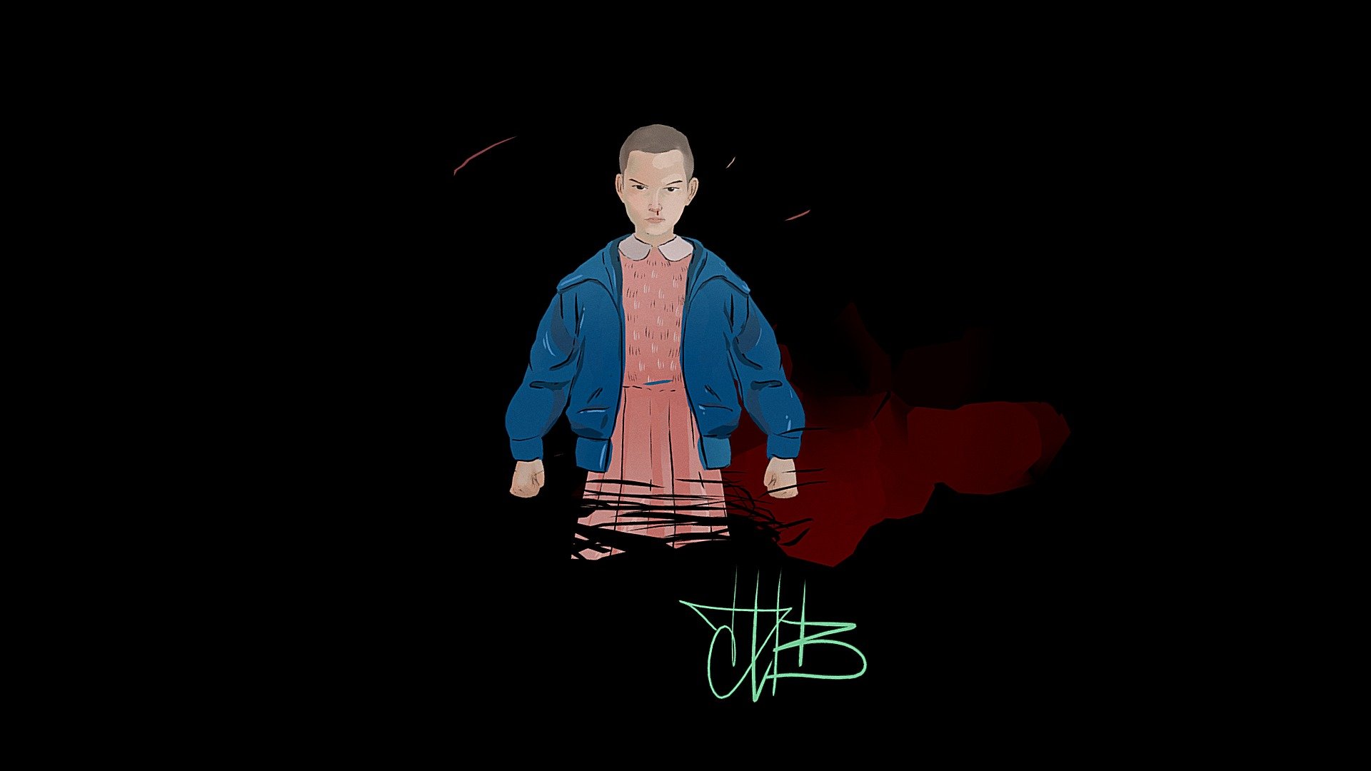 Stranger- Things5 - 3D model by Angelo (@costantini.angelo1) [c84e2e1 ...