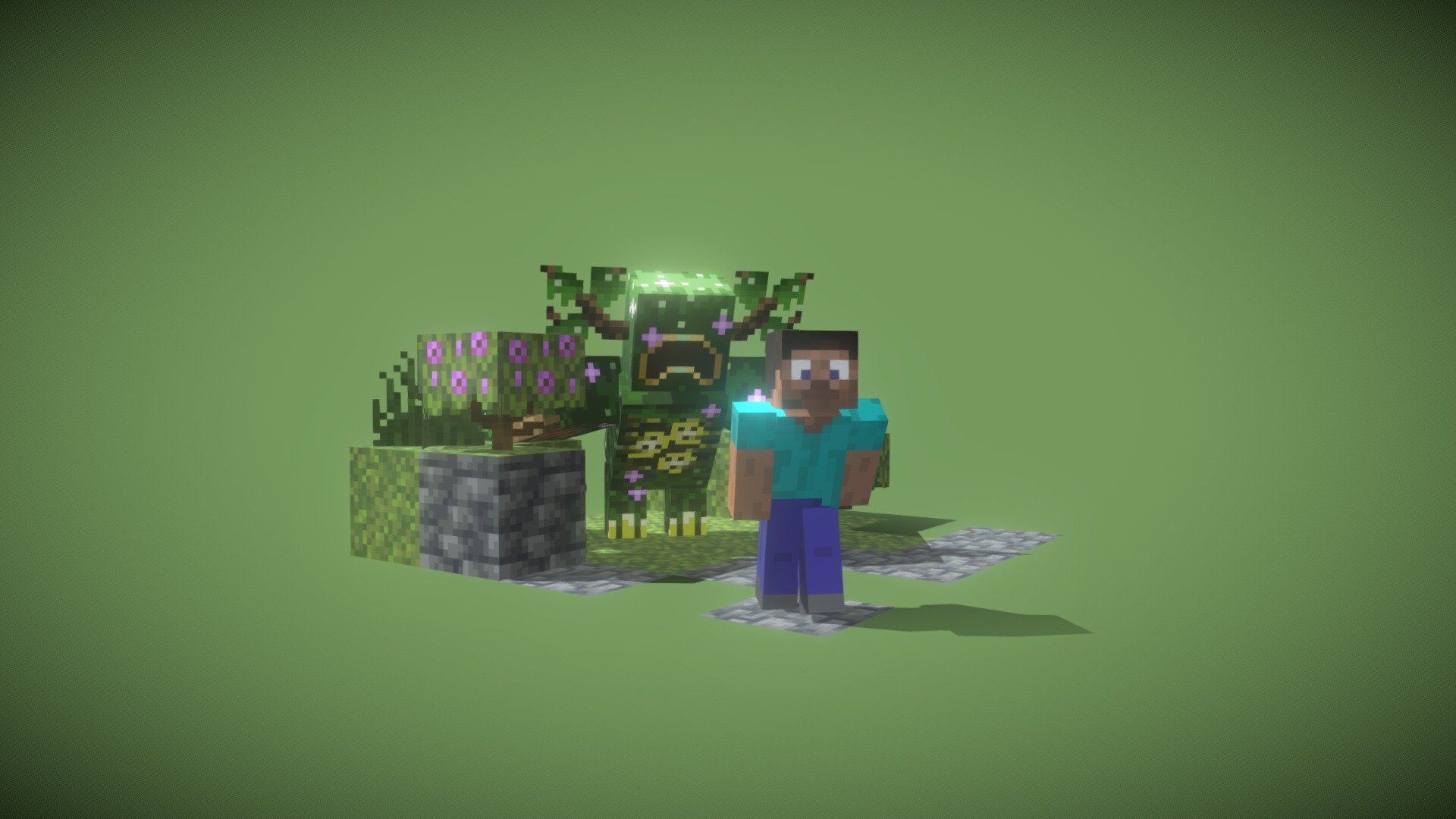 Steve! Run! - 3D model by YeoXuHang [c84eda8] - Sketchfab