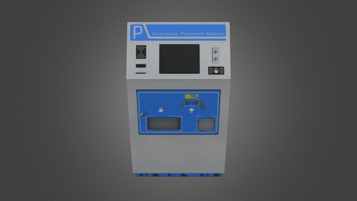 Old Low PolyPaystation 3D Model