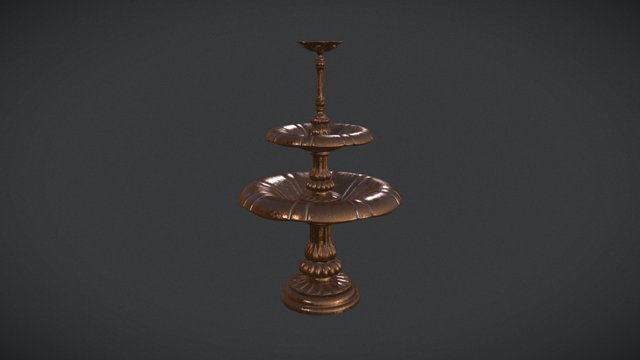 Фонтан 3D Model